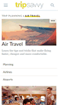 Mobile Screenshot of airtravel.about.com