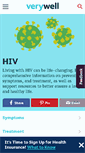 Mobile Screenshot of aids.about.com