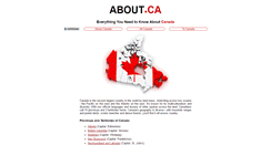 Desktop Screenshot of about.ca