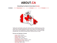 Tablet Screenshot of about.ca