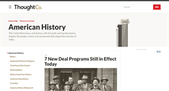 Desktop Screenshot of americanhistory.about.com
