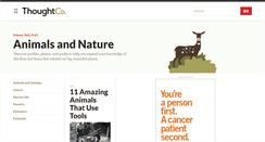 Desktop Screenshot of animals.about.com