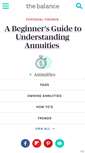 Mobile Screenshot of annuities.about.com