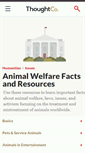 Mobile Screenshot of animalrights.about.com