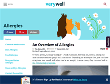 Tablet Screenshot of allergies.about.com