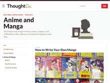 Tablet Screenshot of anime.about.com