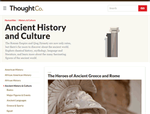 Tablet Screenshot of ancienthistory.about.com